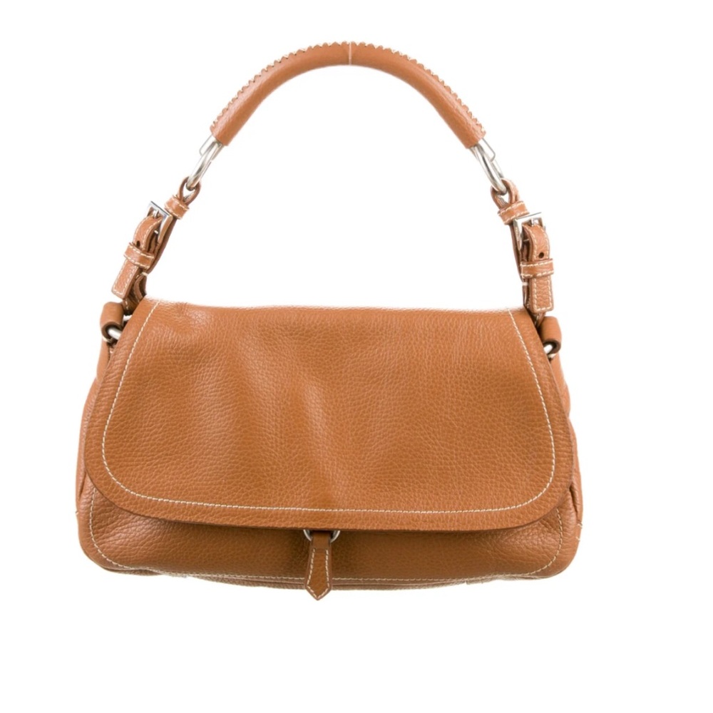 PRADA Vitello Daino Flap Bag